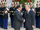 Переговоры президента РФ Владимира Путина с президентом Франции Франсуа Олландом в Париже продолжались более полутора часов