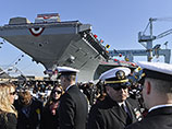 Речь шла о передаче чертежей авианосца USS Gerald R. Ford - головного корабля нового проекта, пришедшего на смену авианосцам типа "Нимиц"