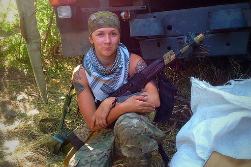 Дочь военного Веселина Черданцева 